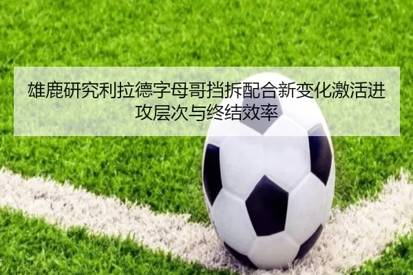 雄鹿研究利拉德字母哥挡拆配合新变化激活进攻层次与终结效率
